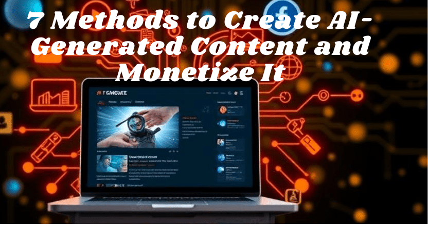 AI-Generated Content and Monetize It