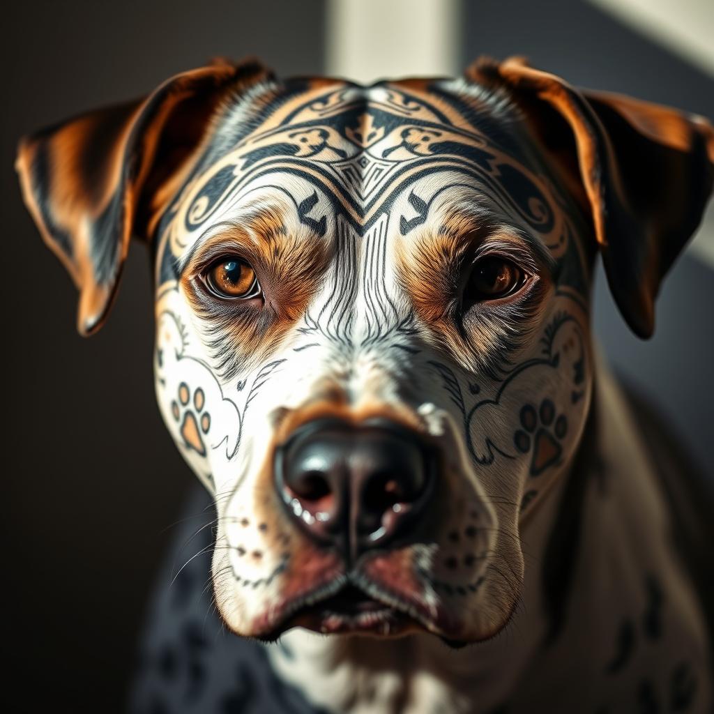 dog tattoo