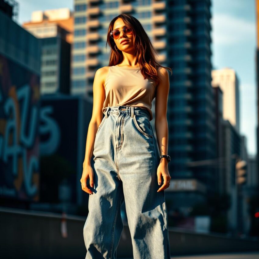 baggy jeans outfit